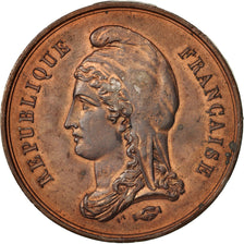 Francia, Medal, Proclamation de la Commune, History, 1870, BB+, Stagno, 46