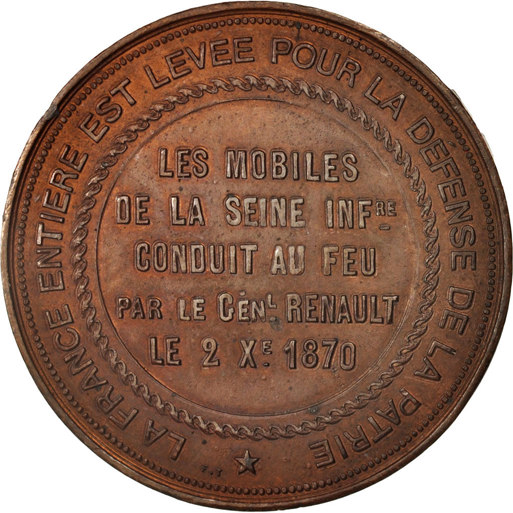 Francja, Medal, La France entière est levée pour la défense de la Patrie