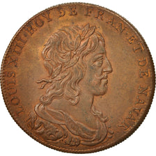 France, Medal, Louis XIII, History, XIXth Century, AU(55-58), Copper