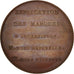 France, Medal, Explication des marques, History, XIXth Century, SPL+, Cuivre