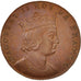 France, Medal, Dagobert II, History, XIXth Century, MS(65-70), Copper