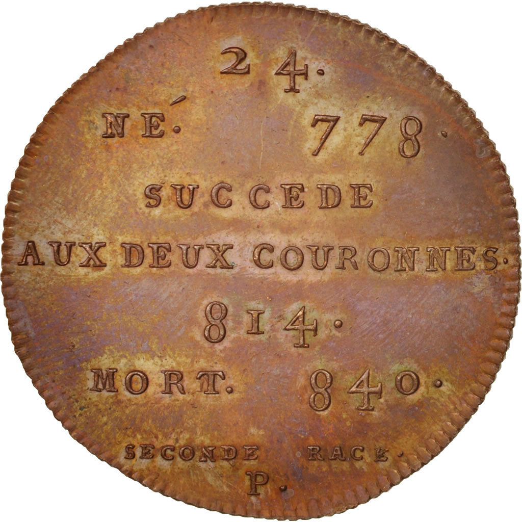 France, Medal, Louis I, History, XIXth Century, MS(64), Copper, 33
