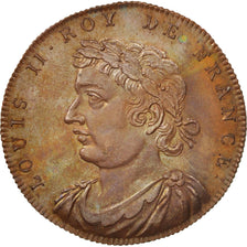 France, Medal, Louis II, History, XIXth Century, FDC, Cuivre