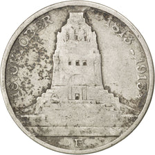 Germania, 3 Mark, 1913, Muldenhütten, MB+, Argento, KM:1275