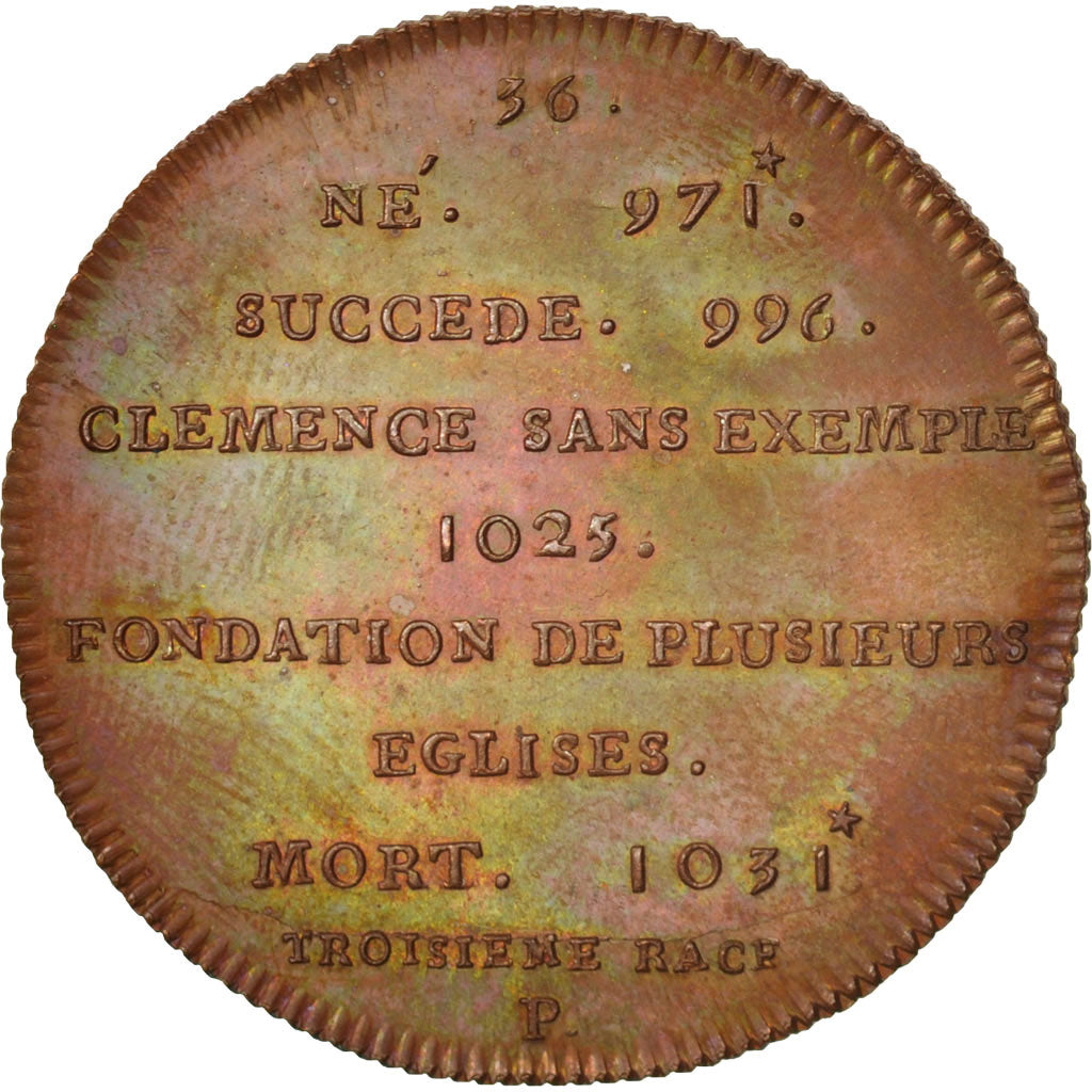 Francia, Medal, Robert, History, XIXth Century, SPL+, Rame