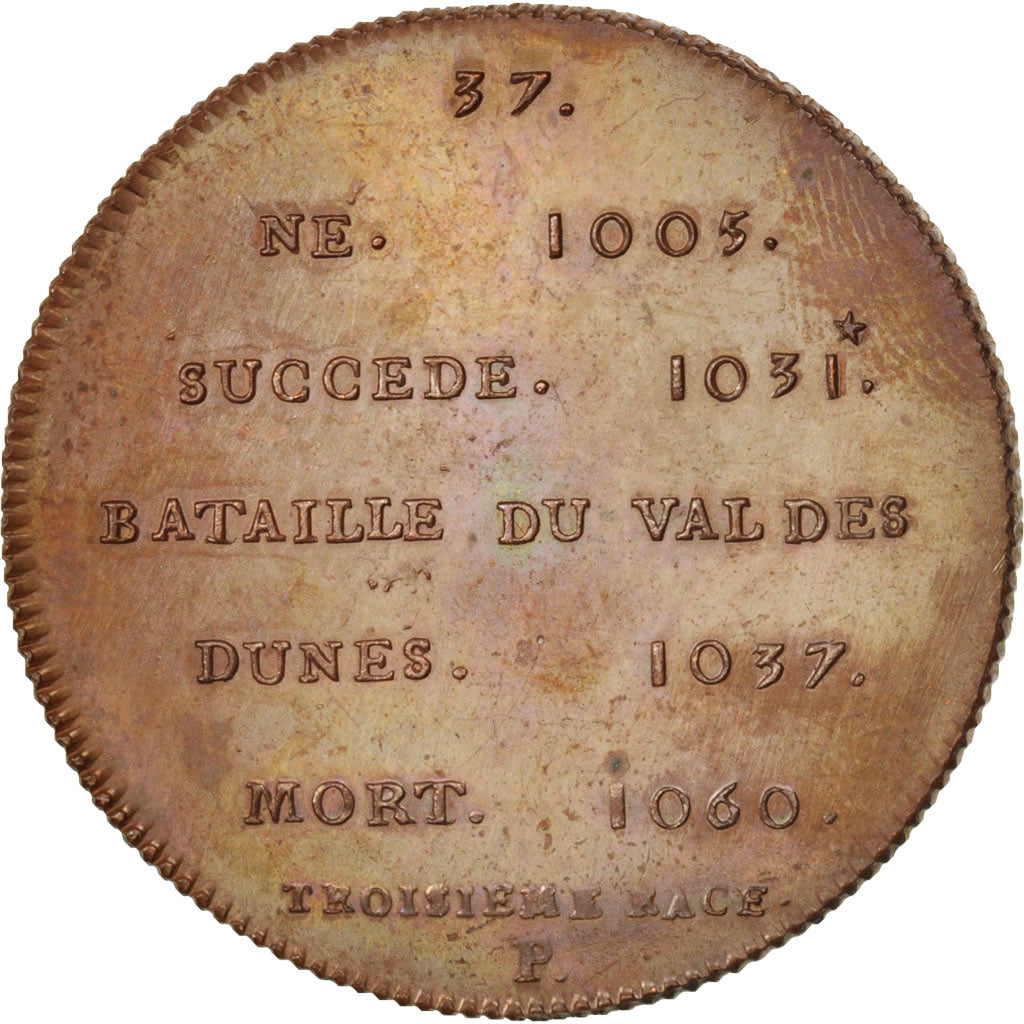 Francia, Medal, Henri I, History, XIXth Century, SPL+, Rame