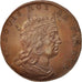 France, Medal, Louis IX, History, XIXth Century, MS(65-70), Copper