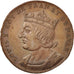 France, Medal, Louis X le Hutin, History, XIXth Century, MS(64), Copper