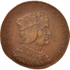 France, Medal, Louis XII, History, XIXth Century, AU(50-53), Copper, 33