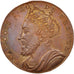 France, Medal, Francis I, History, XIXth Century, MS(65-70), Copper