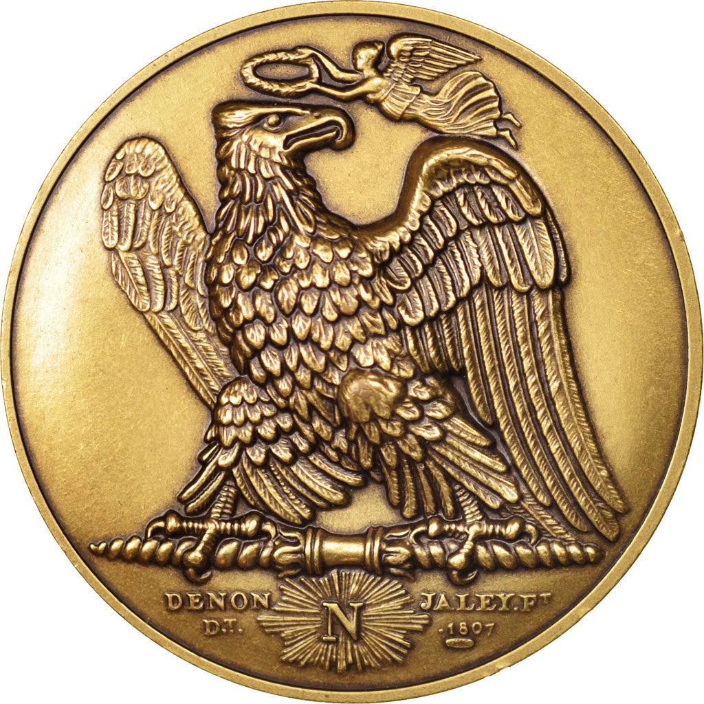 France, Medal, First French Empire, History, 1813, Brenet, MS(65-70), Bronze