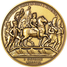 France, Medal, Passage du Rhin, First French Empire, History, MS(65-70), Bronze