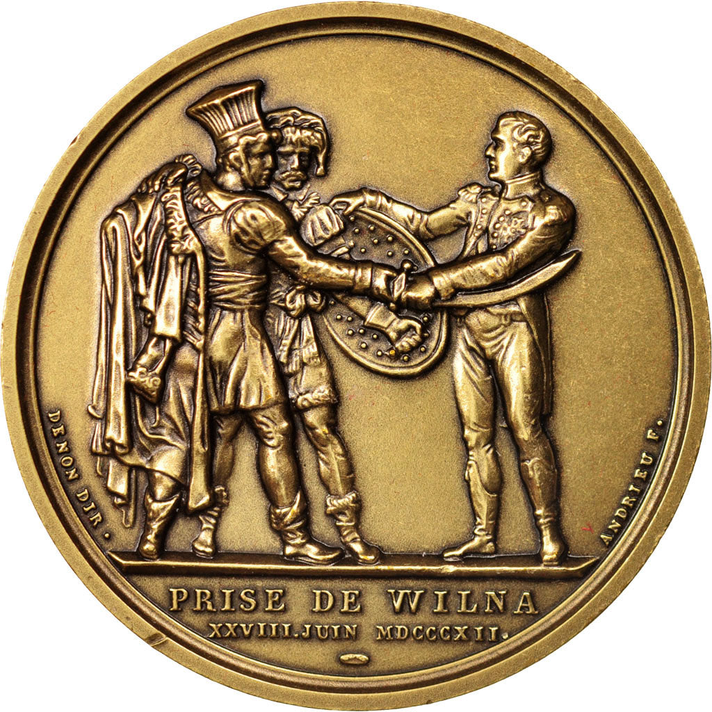 Francja, Medal, Pierwsze imperium francuskie, Prise de Wilna, Historia, XIXth