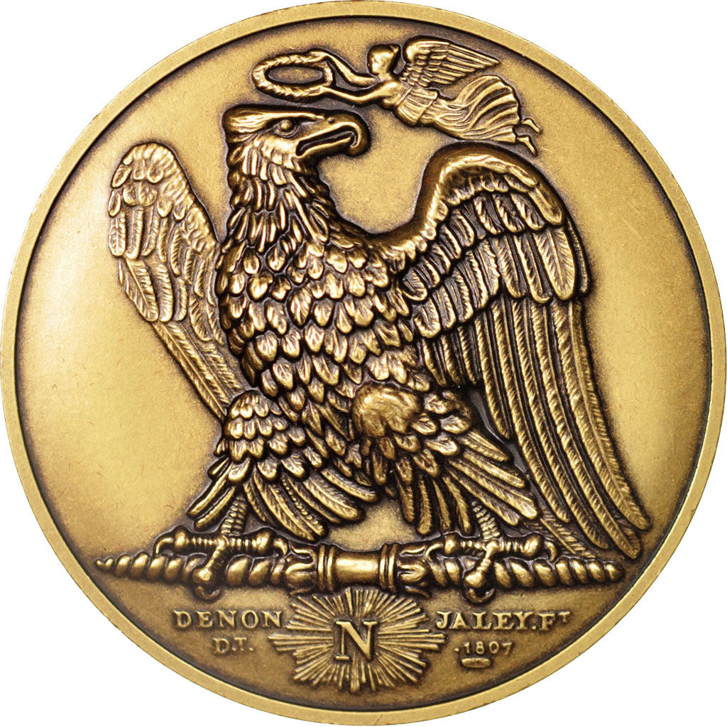 France, Medal, Mémorial de Sainte-Hélène, History, MS(65-70), Bronze