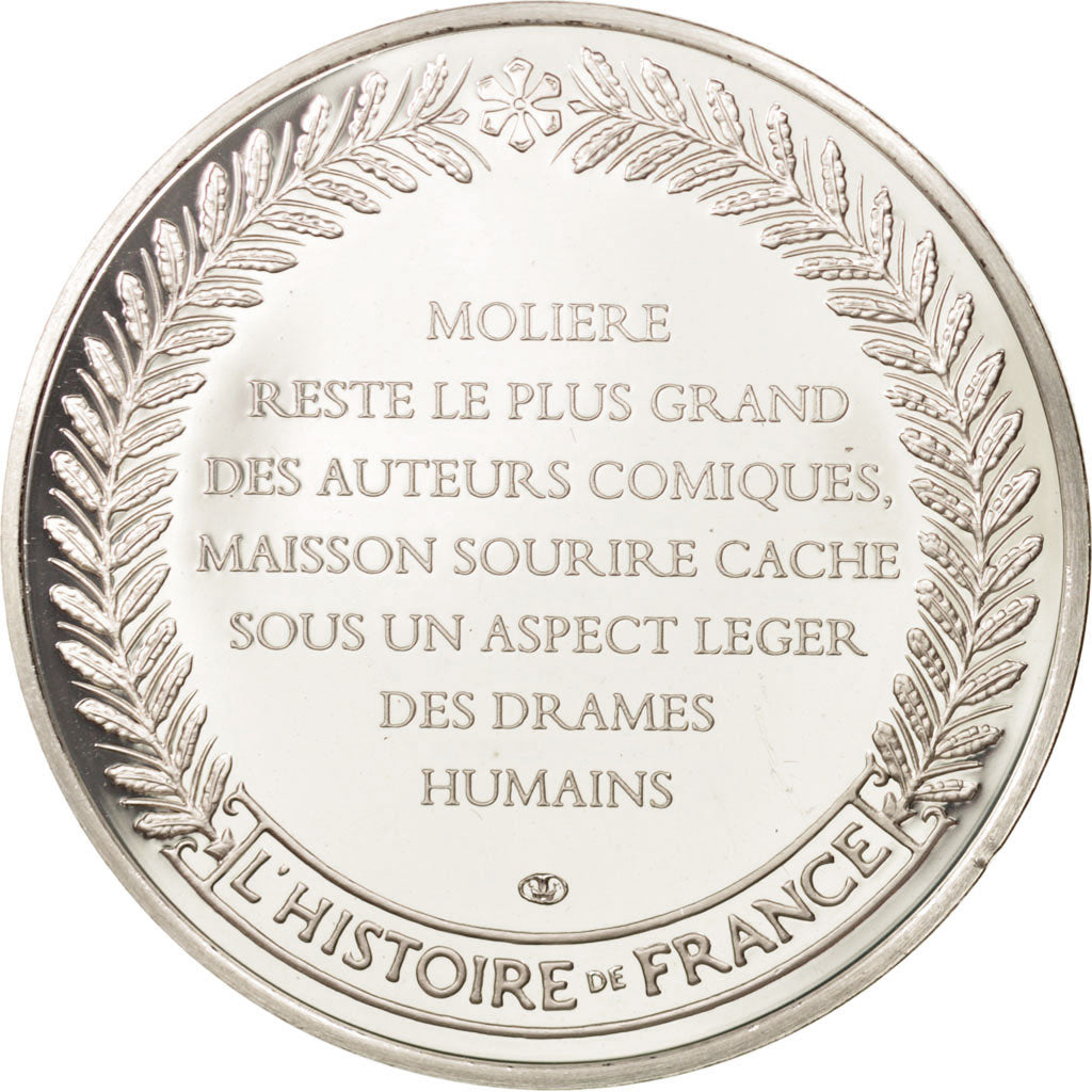 France, Medal, Molière, French Fifth Republic, History, XXth Century, FDC