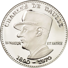 France, Medal, Charles De Gaulle, History, XXth Century, MS(65-70), Silver
