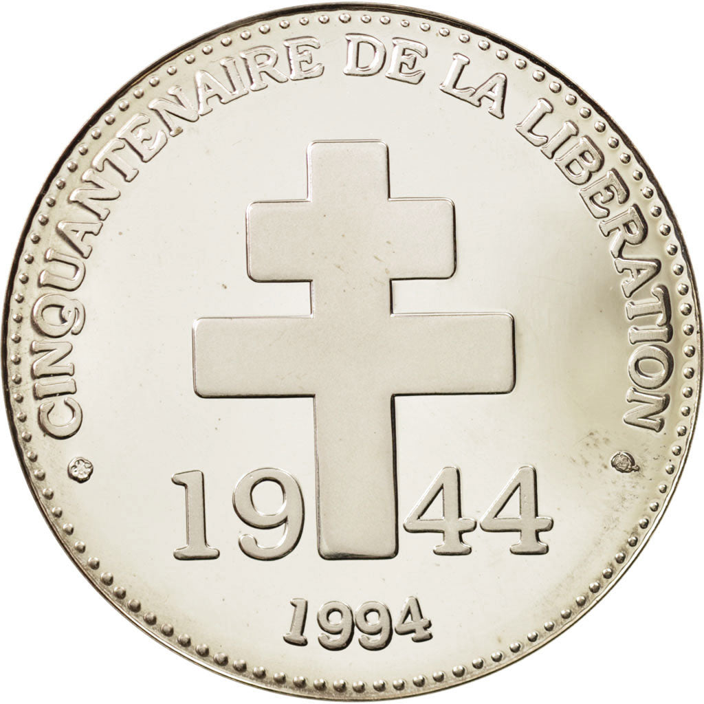 France, Medal, Charles De Gaulle, History, XXth Century, MS(65-70), Silver