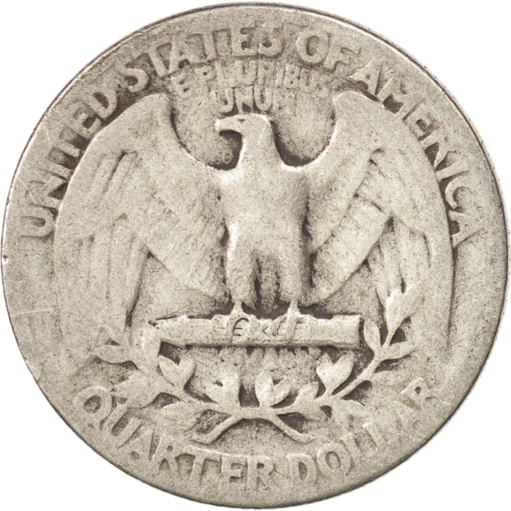 United States, Washington Quarter, Quarter, 1943, U.S. Mint, Philadelphia