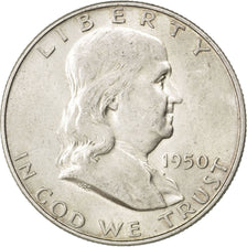 UNITED STATES, Franklin Half Dollar, Half Dollar, 1950, U.S. Mint, KM #199,...