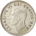 Moneda, Canadá, George VI, 10 Cents, 1952, Royal Canadian Mint, Ottawa, MBC+