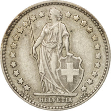 SWITZERLAND, Franc, 1963, Bern, KM #24, AU(50-53), Silver, 23.2, 5.00