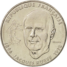 Moneta, Francia, Jacques Rueff, Franc, 1996, SPL, Nichel, KM:1160, Gadoury:481