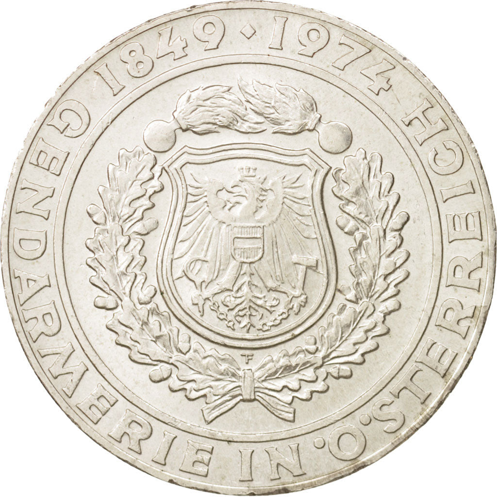 Austria, 50 Schilling, 1974, AU(55-58), Silver, KM:2920