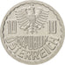 Coin, Austria, 10 Groschen, 1986, Vienna, MS(65-70), Aluminum, KM:2878