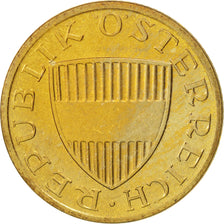 Coin, Austria, 50 Groschen, 1986, MS(65-70), Aluminum-Bronze, KM:2885