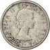 CANADA, 10 Cents, 1961, Royal Canadian Mint, KM #51, EF(40-45), Silver, 18, 2.25