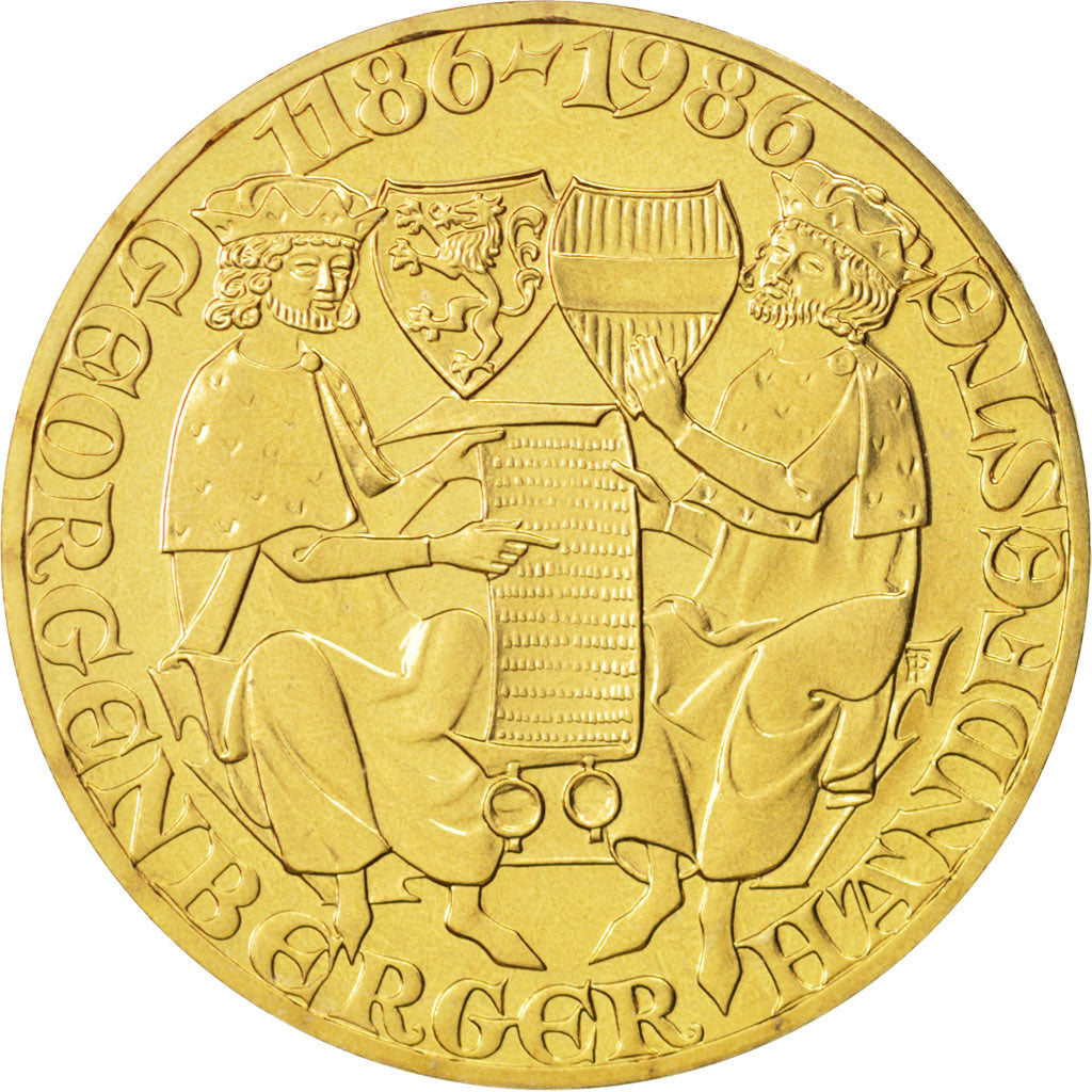 Austria, 20 Schilling, 1986, MS(65-70), Copper-Aluminum-Nickel, KM:2975.1