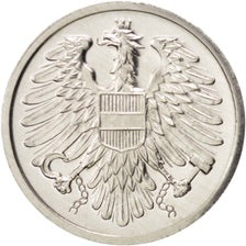 Austria, 2 Groschen, 1984, MS(65-70), Aluminum, KM:2876