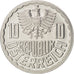 Coin, Austria, 10 Groschen, 1984, Vienna, MS(65-70), Aluminum, KM:2878