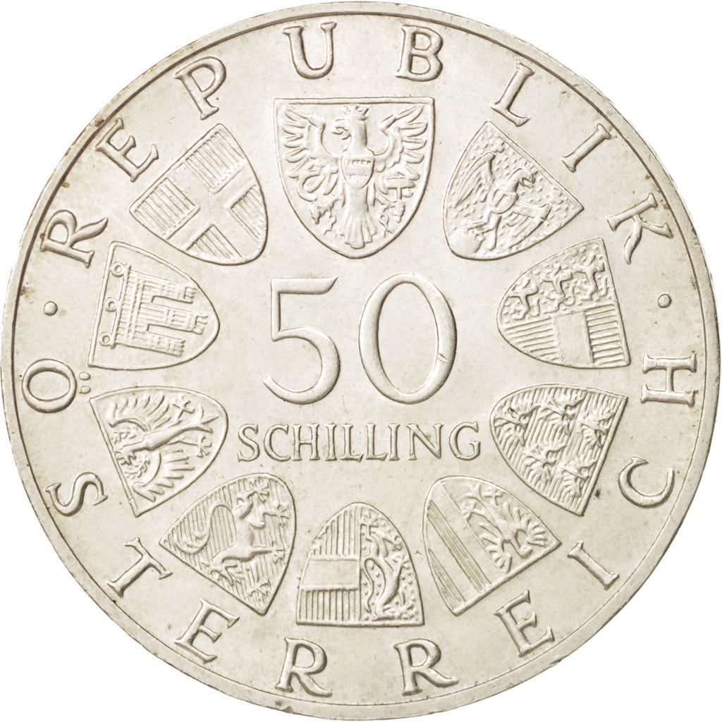 Austria, 50 Schilling, 1978, SPL-, Argento, KM:2937