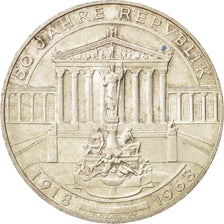 AUSTRIA, 50 Schilling, 1968, KM #2904.1, MS(60-62), Silver, 34, 20.00