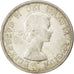 Coin, Canada, Elizabeth II, Dollar, 1960, Ottawa, AU(55-58), Silver, KM:54