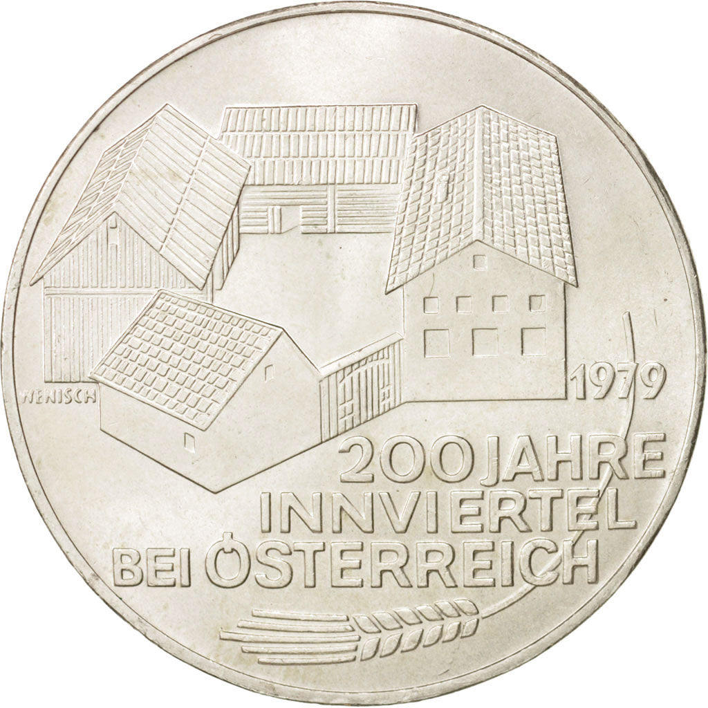 Österreich, 100 Schilling, 1979, MS(63), Silber, KM:2943