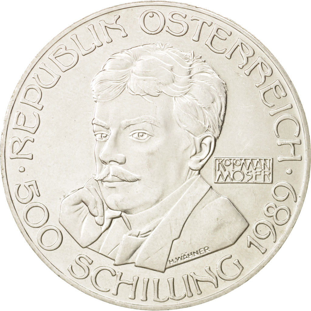 Austria, 500 Schilling, 1989, Vienne, MS(63), Silver, KM:2991