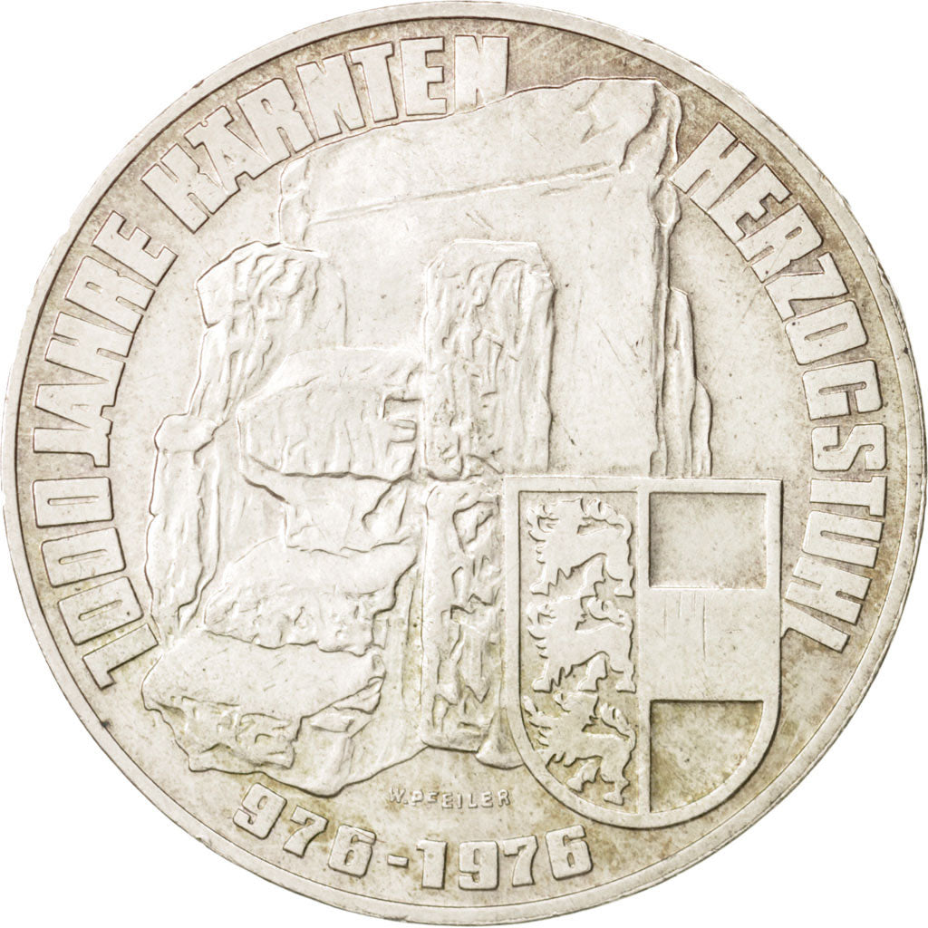 Österreich, 100 Schilling, 1976, MS(60-62), Silber, KM:2931