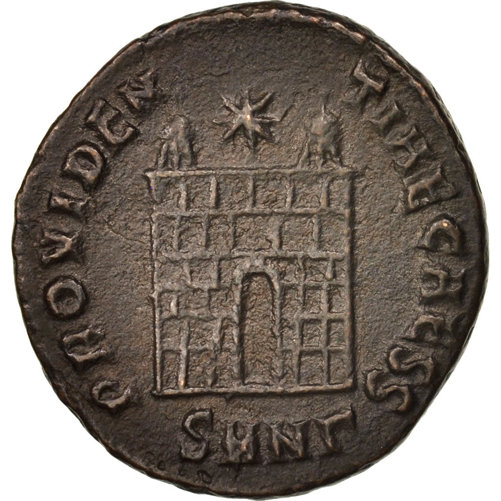 Crispus, Nummus, Nicomedia, VF(30-35), Copper, RIC:91