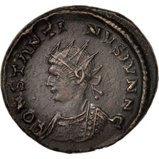 Coin, Constantine II, Nummus, London, AU(50-53), Copper, RIC:257