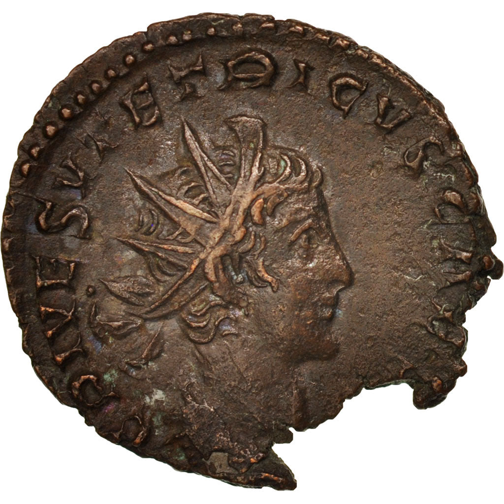Tetricus II, Antoninianus, Cologne, VF(30-35), Billon, RIC:270