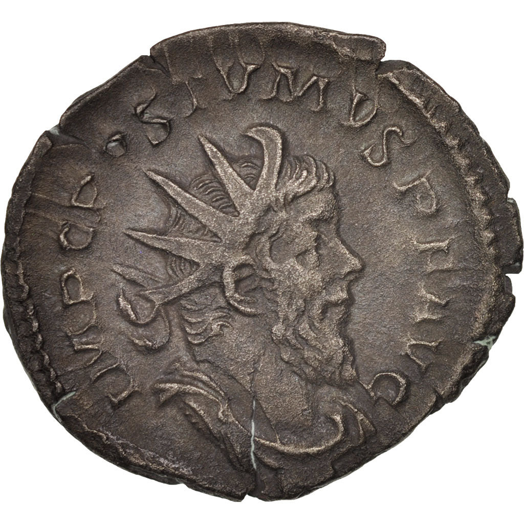 Moneta, Postumus, Antoninianus, Trier, AU(50-53), Bilon, RIC:70