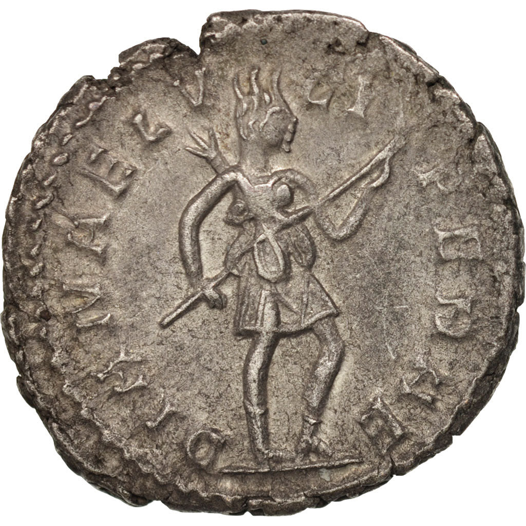 Postumus, Antoninianus, 266, AU(50-53), Billon, RIC:299