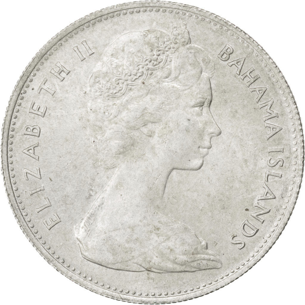 Bahamas, Elisabeth II, 1 Dollar 1966, KM 8