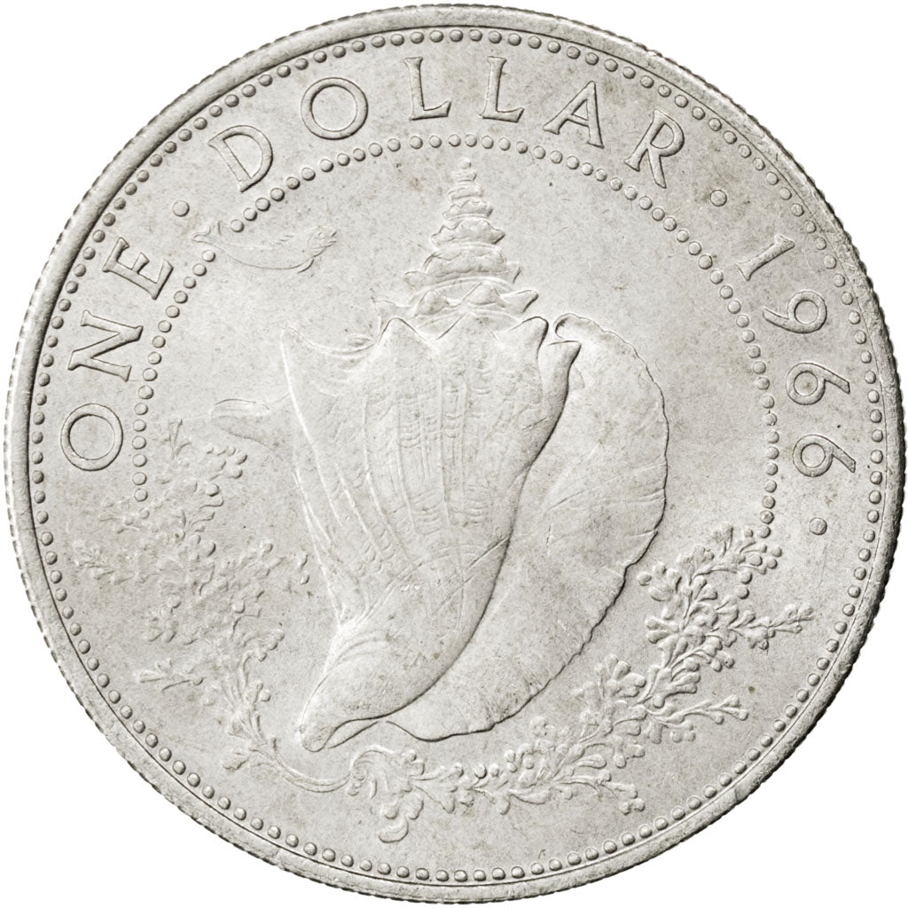 Bahamas, Elisabeth II, 1 Dollar 1966, KM 8