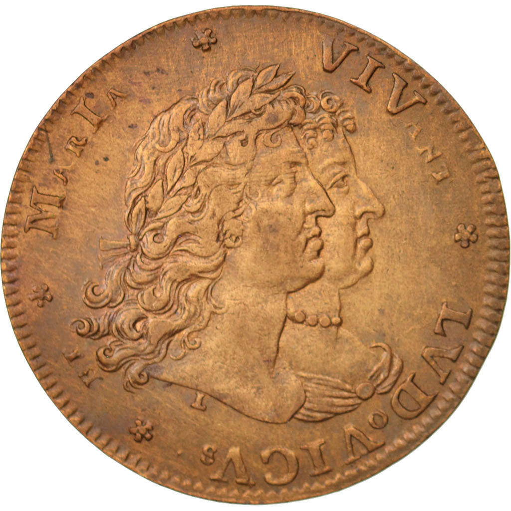 France, Jeton, Royal, Ville de Tournai, 1678, SUP, Cuivre, Feuardent:14769