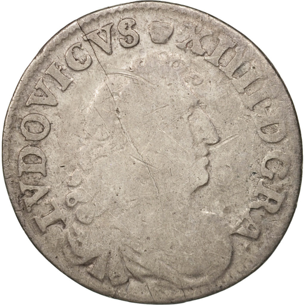 France, Louis XIV, 4 Sols dits « des Traitants », 4 Sols, 1675, Lyon