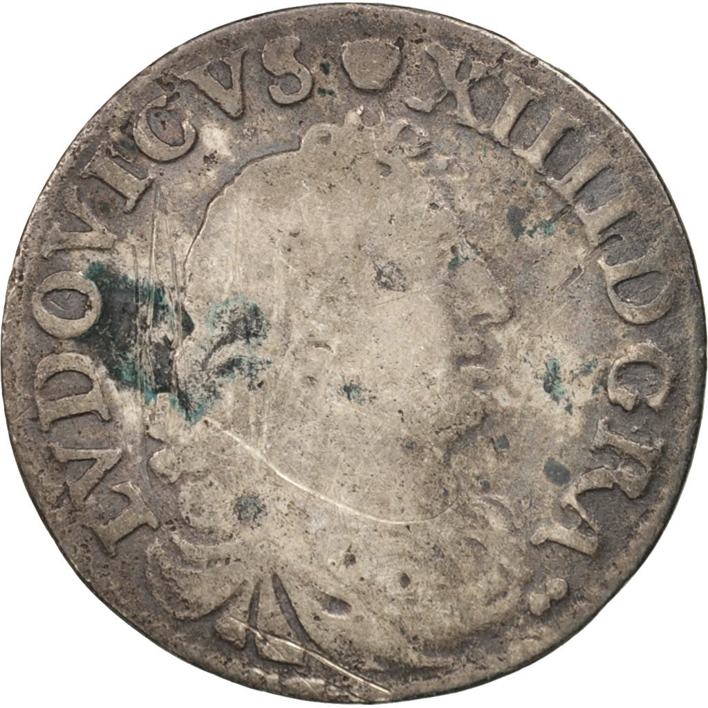 France, Louis XIV, 4 Sols dits « des Traitants », 4 Sols, 1677, Lyon