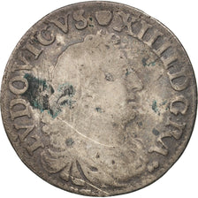 France, Louis XIV, 4 Sols dits « des Traitants », 4 Sols, 1677, Lyon